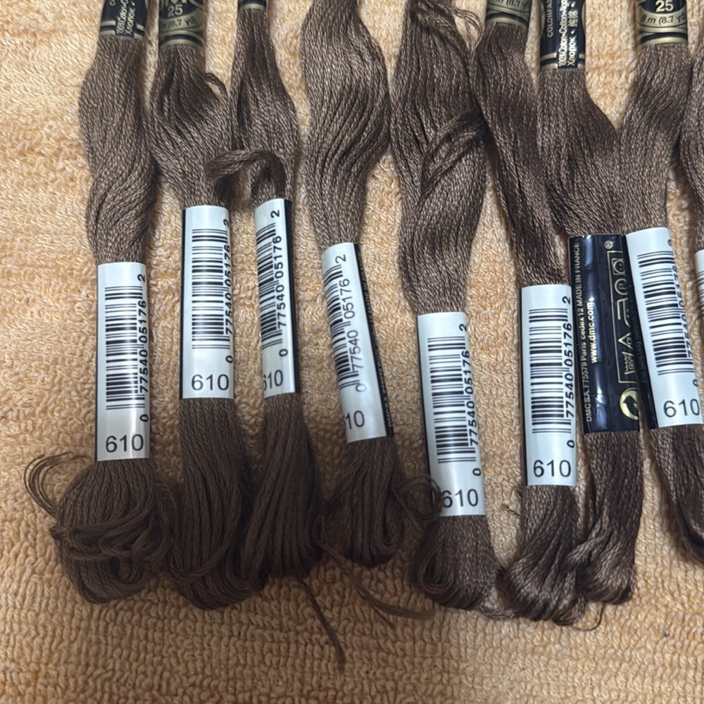 SET OF 20 DMC Assorted Embroidery Floss Set 8m/8.7 yd - Picture 6 of 9